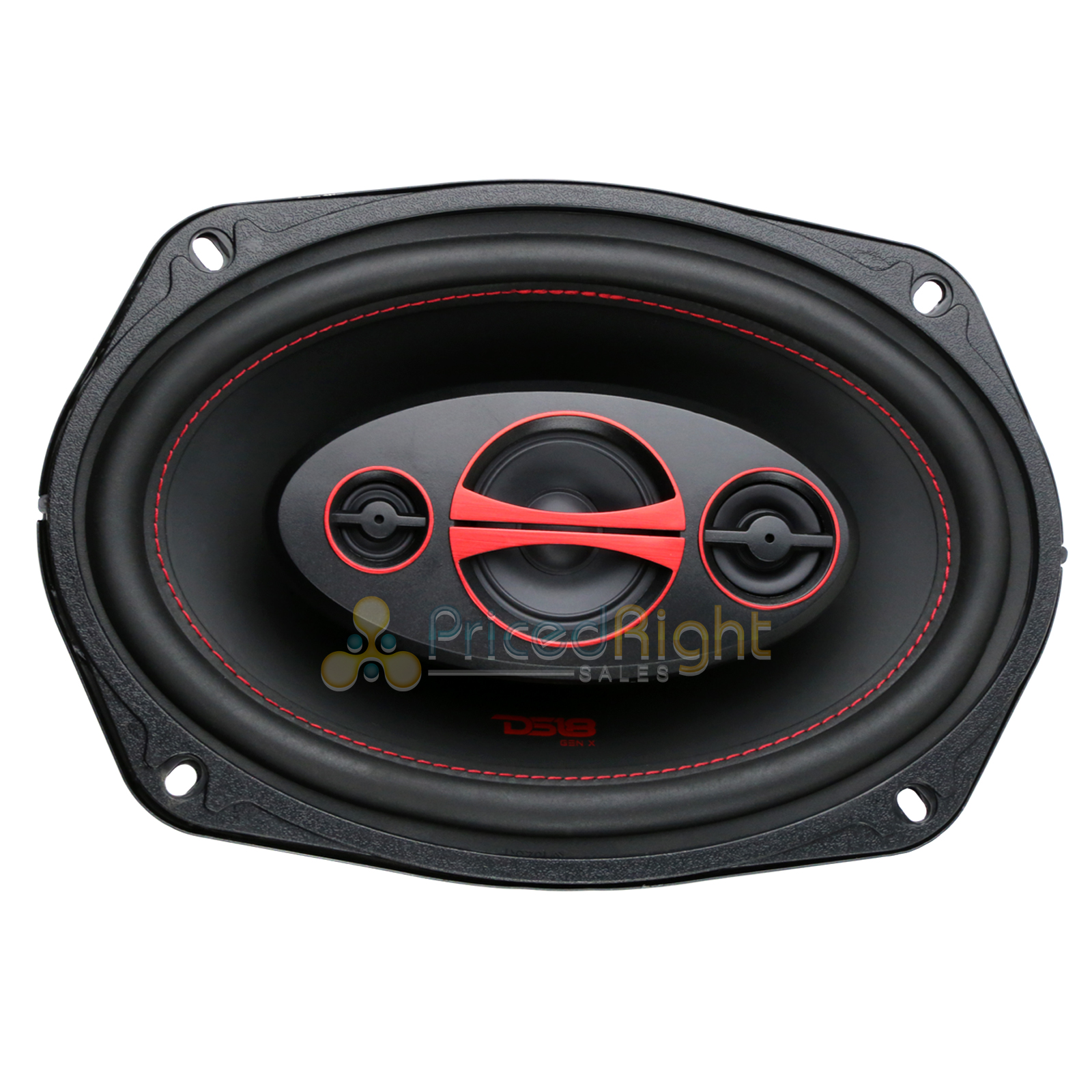 DS18 6x9" 180 Watts Max Power 4 Way Car Door Speaker Coaxial GENX6.9